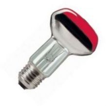 Reflectorlamp R63 40W E27 Rood